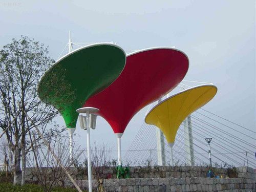 膜结构景观小品